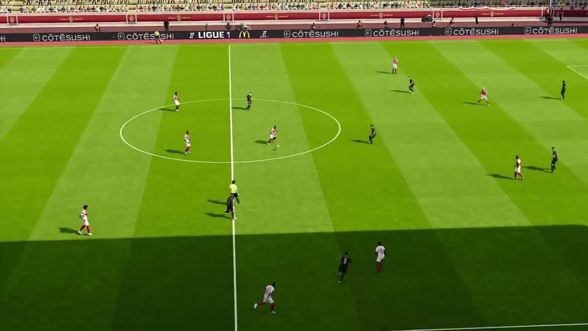 [PES] Minamino Takumi Objectif | Monaco vs Lyon 1-0 Faits saillants | Ligue 1 2024/25