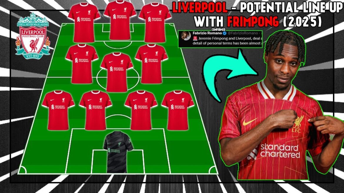 🔴 Liverpool – Line potentielle avec Jeremie Frimpong (2025) 🔴 🔴 Liverpool - Line potentielle avec Jeremie Frimpong (2025) 🔴