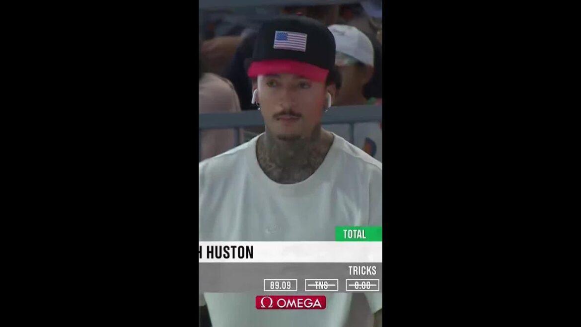Who else but Nyjah Huston! 🤩 #olympicqualifierseries