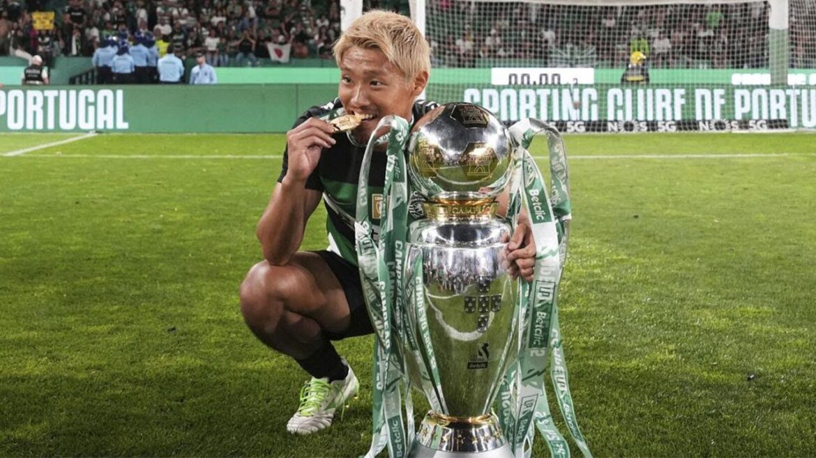 Le premier démarreur de Morita Hidemasa en deux matchs, a contribué à la victoire finale du match! Sporting a remporté la ligue pour la deuxième année consécutive![18 mai]