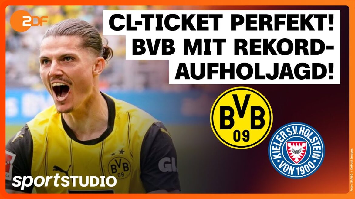 Borussia Dortmund - Holstein Kiel | Bundesliga, 34th Matchday 2024/25 | studio de sport