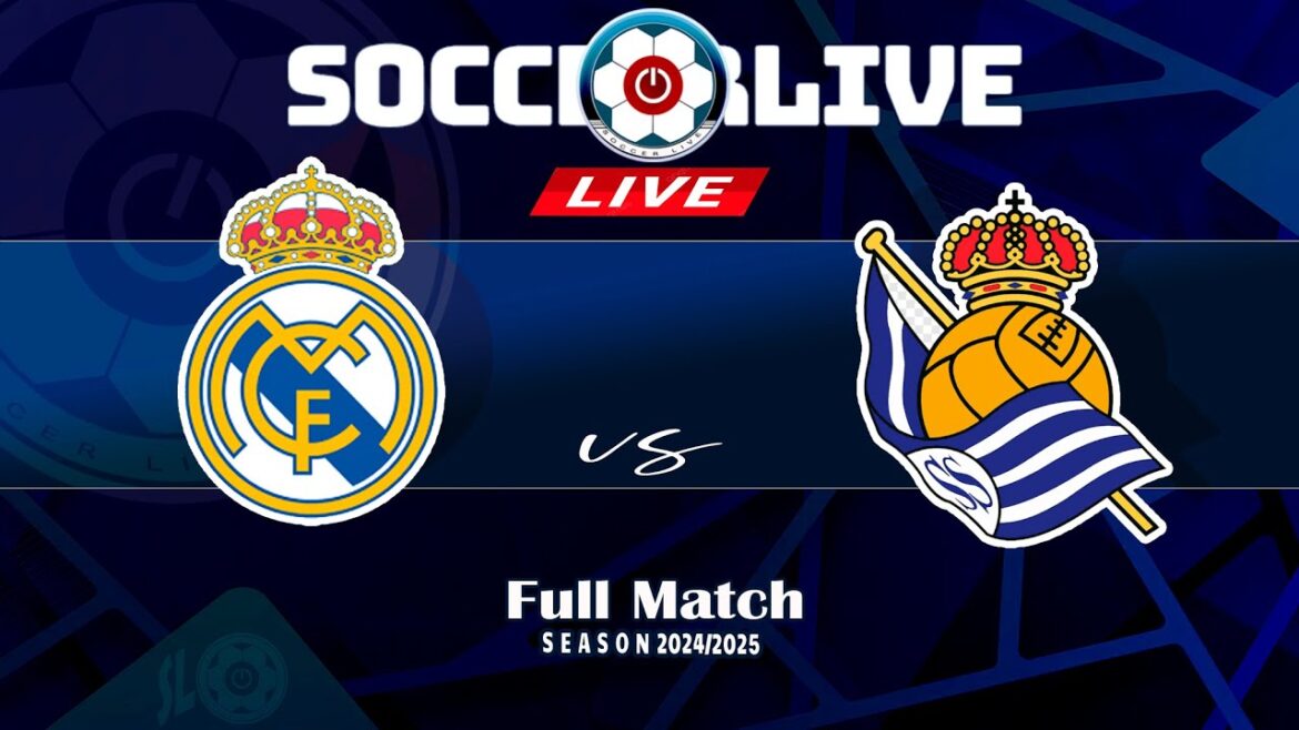 🔴 Real Madrid vs Real Sociedad | La Ligue 2024/25 | Match complet | FC25 |