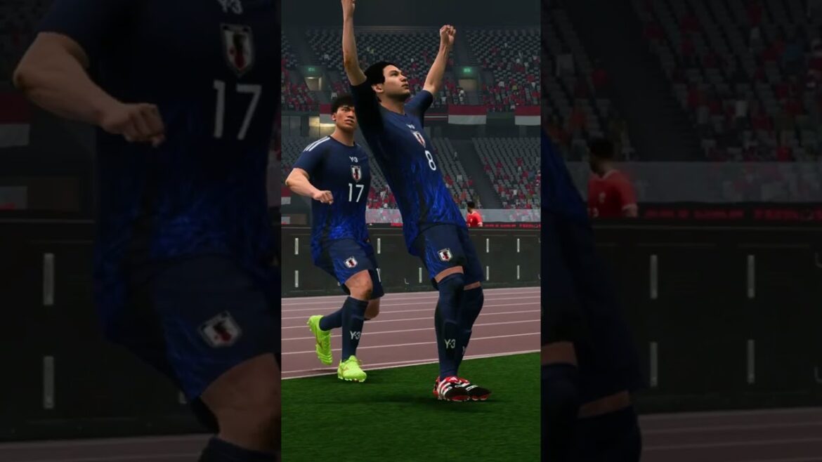 Le but de Takumi Minamino a marqué vs Indonésie – EA FC 24 #Shorts # FC24 #timnasindonésie #minamino #japan Le but de Takumi Minamino a marqué vs Indonésie - EA FC 24 #Shorts # FC24 #timnasindonésie #minamino #japan