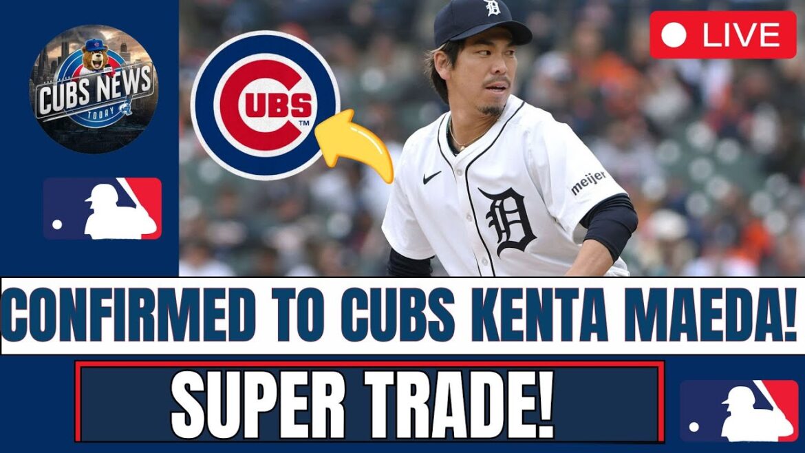 URGENT! Cubs signez l'ancien Tigers 'Kenta Maeda! Aide à la rotation sur le chemin? Nouveau bras pour les Cubs!