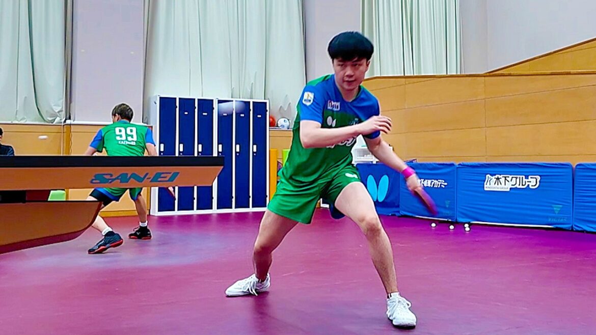 [Table Tennis Exclusive] La routine de la journée d'entraînement de Lin Yun-Ju au Japon! Son doux secret !?