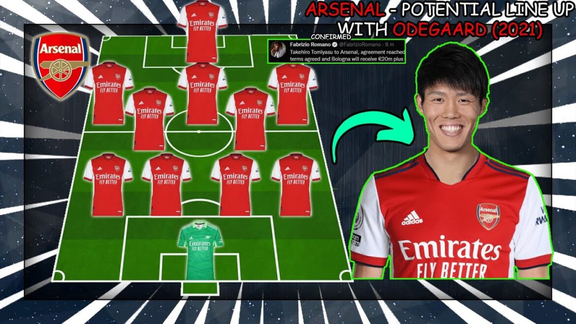 Arsenal – potentiel alignement avec Takehiro Tomiyasu (2021) Arsenal - potentiel alignement avec Takehiro Tomiyasu (2021)
