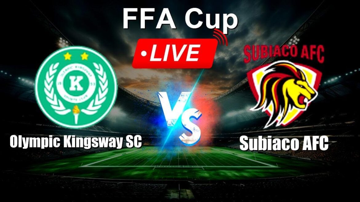 🔴 Live: Olympic Kingsway SC vs Subiaco AFC - Score en direct aujourd'hui - Australie FFA Cup