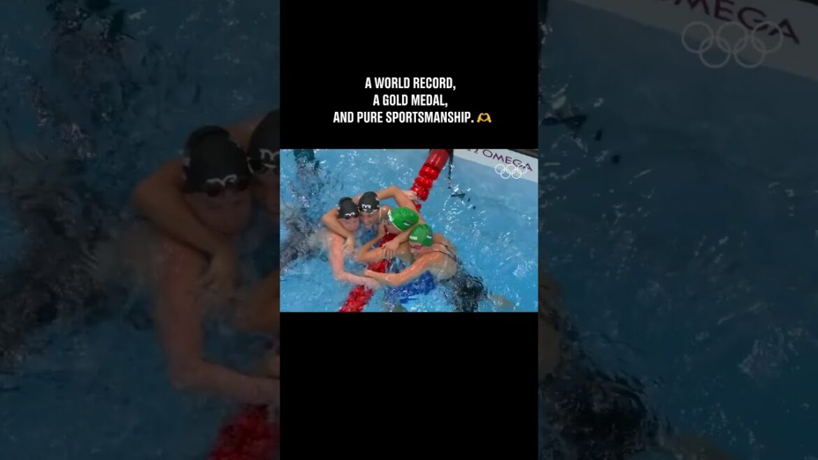 The moment Tatjana Schoenmaker broke the world record at #Tokyo2020. 🇿🇦🥇❤️ #Swimming #MoreThanSport