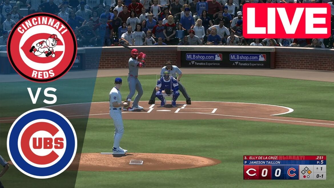 MLB Live🔴 Chicago Cubs vs Cincinnati Reds - 30 mai 2025 | Jeu complet MLB 2025 en vivo