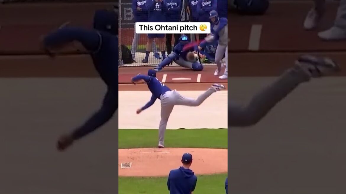 Le mouvement sur cette hauteur Shohei Ohtani est sale 🔥 (via @ mlb / tt)