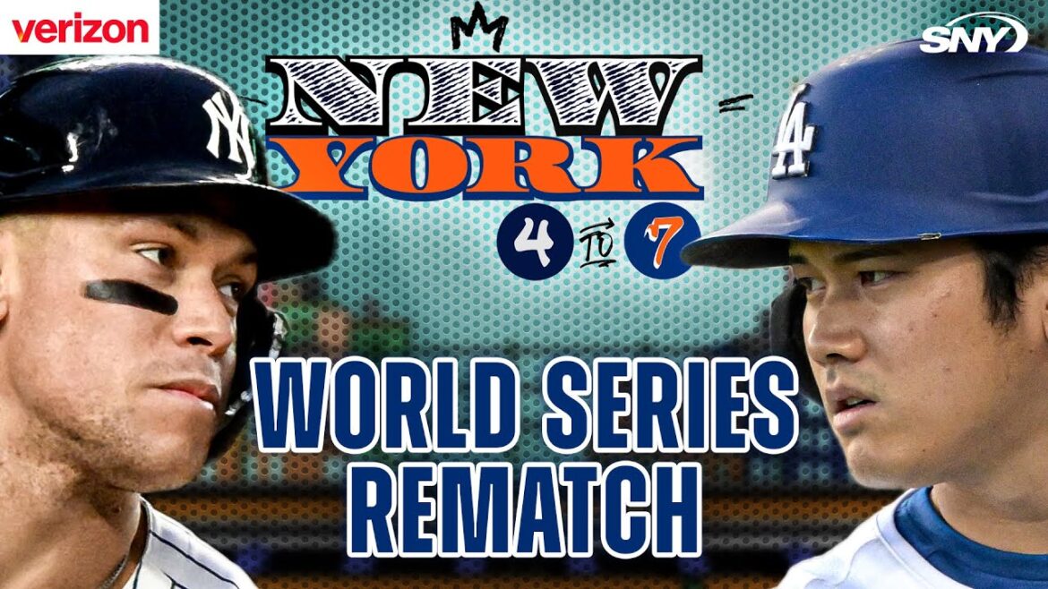 Aaron Judge, Shohei Ohtani, et le revanche des Yankees-Dodgers World Series | New York 4 à 7 Aaron Judge, Shohei Ohtani, et le revanche des Yankees-Dodgers World Series | New York 4 à 7
