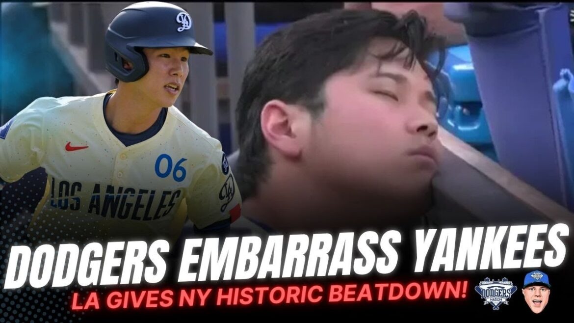Incontournable: Shohei Ohtani s’endort pendant les Dodgers 18-2 éruption de Yankees, Hyeseong Kim brille! Incontournable: Shohei Ohtani s'endort pendant les Dodgers 18-2 éruption de Yankees, Hyeseong Kim brille!
