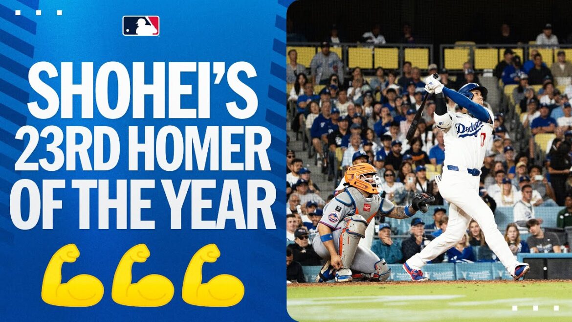 Shohei Ohtani écrase son 23e circuit de l'année 💪