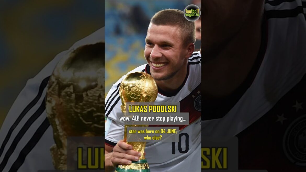 Star est née le 04 juin Lukas Podolski, Lorenzo Insigne, Takefusa Kubo FootballVaganza