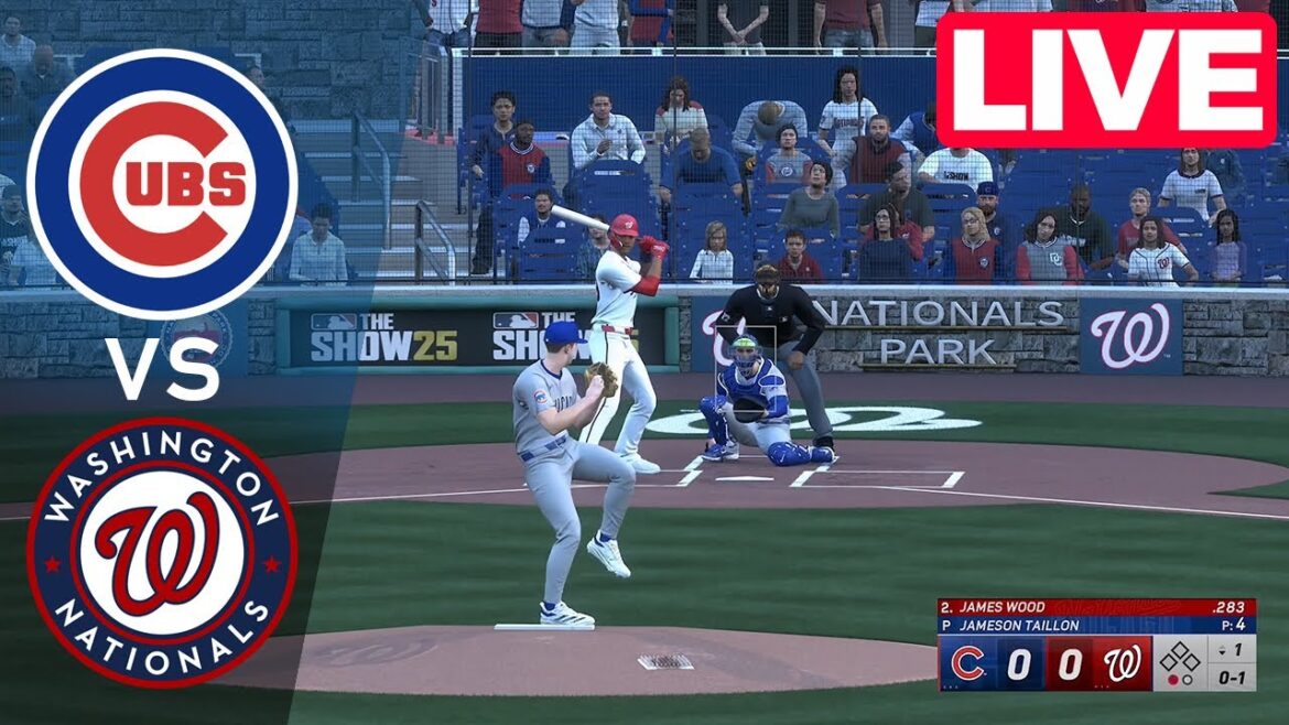MLB Live🔴 Chicago Cubs vs Washington Nationals - 5 juin 2025 | Jeu complet MLB 2025 en vivo
