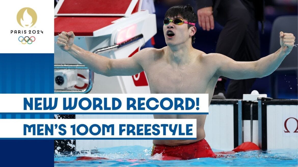 Un nouveau record du monde! | 100m masculin masculin | # Paris2024 Faits saillants
