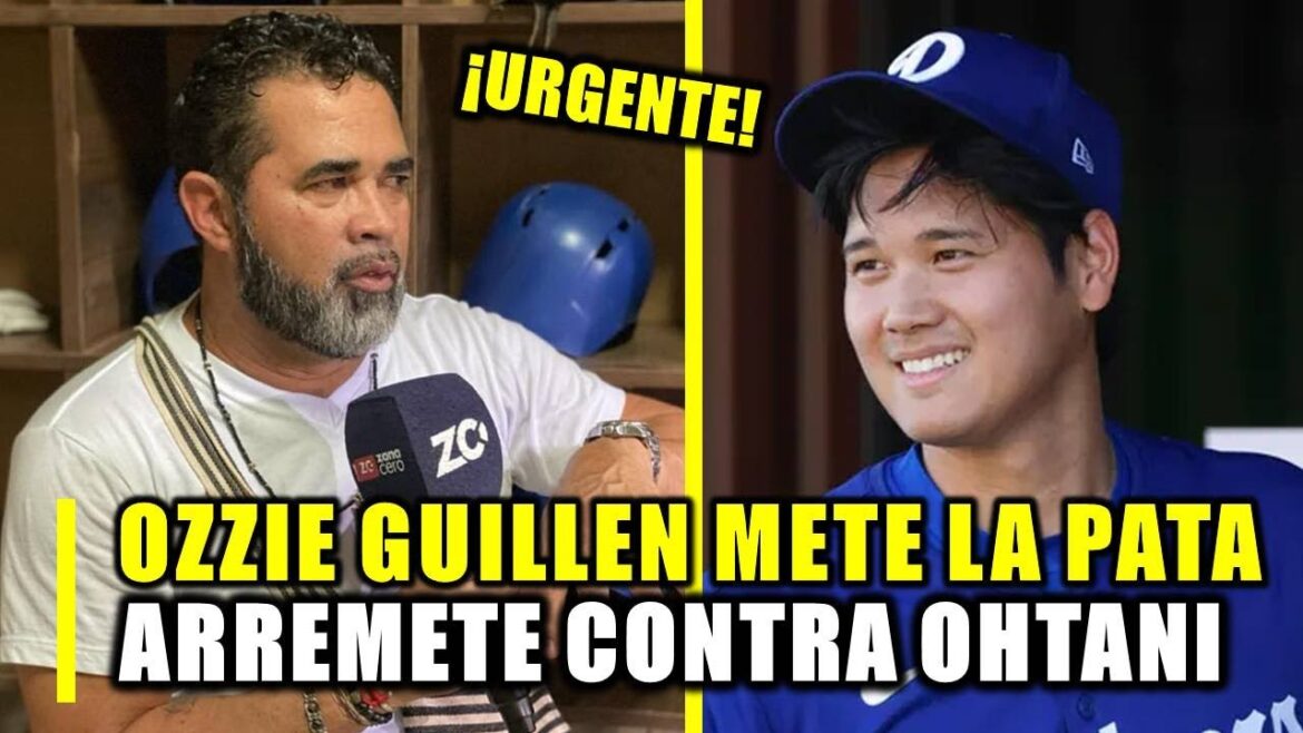 Messieurs !!! Ozzie Guillen a mis la jambe et a attaqué Shohei Ohtani