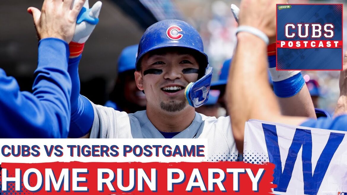 Cubs Postcast: Seiya Suzuki va profondément deux fois et les Cubs de Chicago ont frappé 5 circuits en 6-1 victoire contre les Tigers