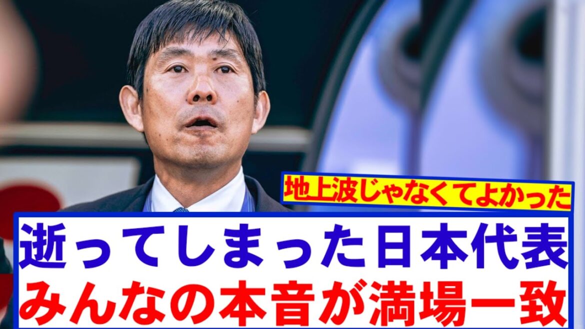 [Vraies pensées]Voici les vraies pensées de tous ceux qui ont vu le Japon contre l'Australie