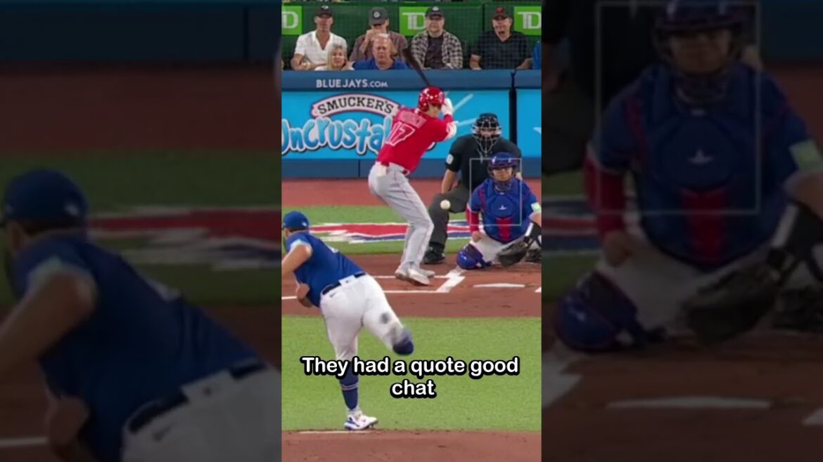 Shohei Ohtani se faire frapper par des lancers est à la fois le théâtre et la comédie! 🤣 #baseball #mlb #sports