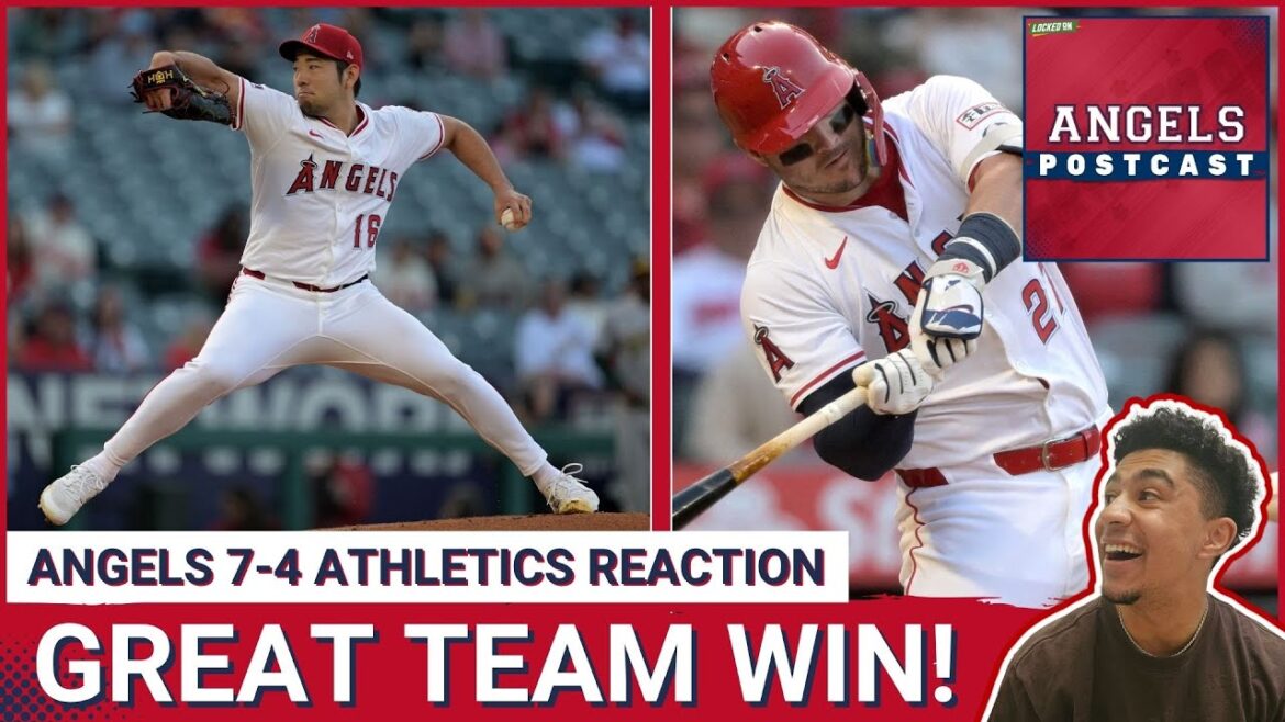 Angels Postcast: Yusei Kikuchi s'occupe de la série Halos Open avec une victoire 7-4 contre l'athlétisme à Big A