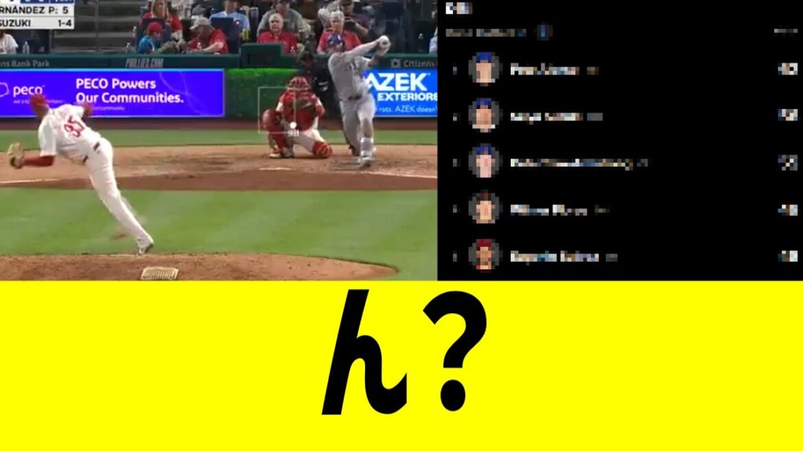 Cubs Suzuki Seiya coupe dans le classement avec des tubes répétés lol[mlb]