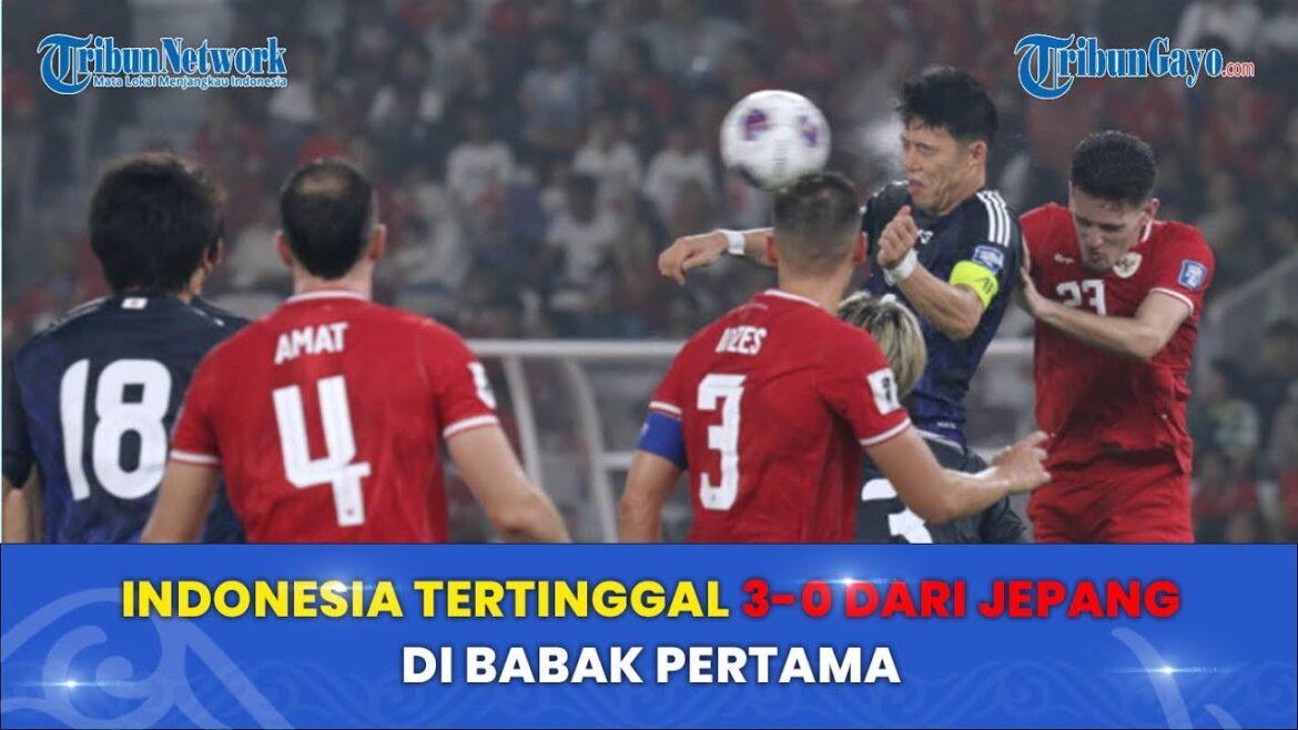 L'Indonésie est 3-0 derrière le Japon au premier tour