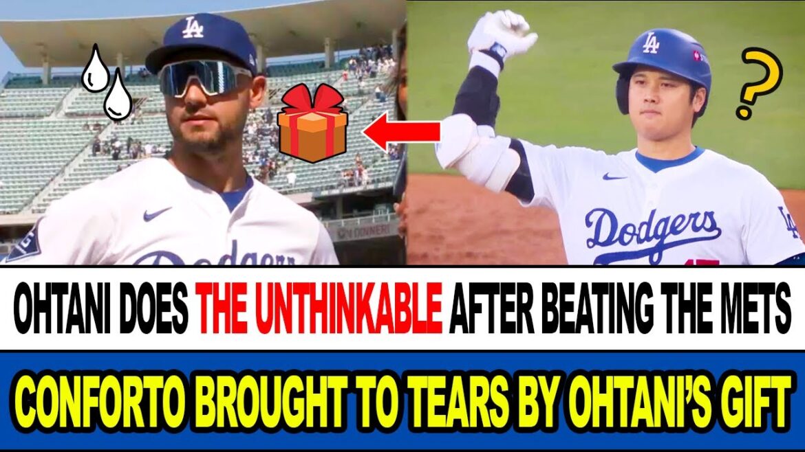 Hommage choquant d’Ohtani après avoir remporté des Mets! Conforto est tombé en larmes sur le cadeau d’Ohtani Hommage choquant d'Ohtani après avoir remporté des Mets! Conforto est tombé en larmes sur le cadeau d'Ohtani
