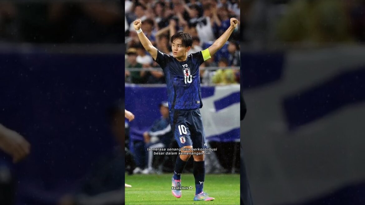 Moment spécial de Takefusa Kubo Cons Indonesia 🔥🔥 Moment spécial de Takefusa Kubo Cons Indonesia 🔥🔥