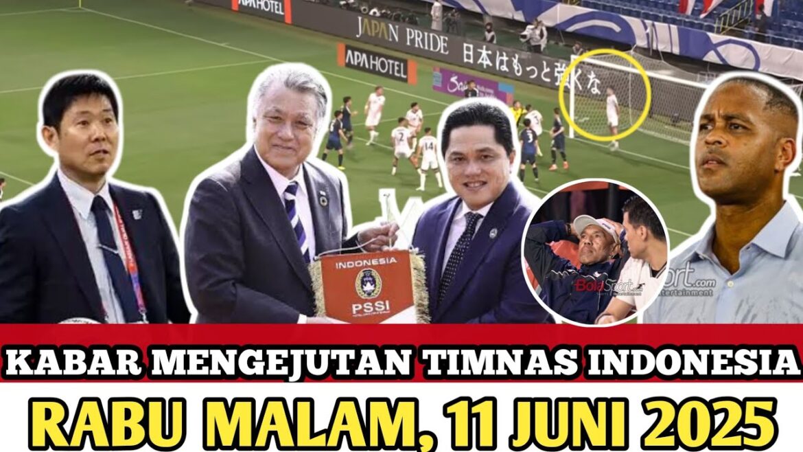 🔴 Annoncé aujourd'hui - Tahamata Crying - Hajime Moriyasu Formation de l'équipe nationale indonésienne Round 4 ⁉️