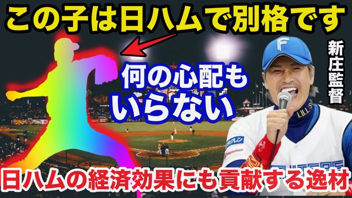 Ce candidat talentueux pour le grand ligueur de Nikham, qui sera transmis à Otani Shohei et Darvish Yu, qui sont très appréciés par le manager de Nikham Shinjo! Les effets économiques de Nippon Ham ont également explosé[Nippon Ham Fighters / Pro Baseball]