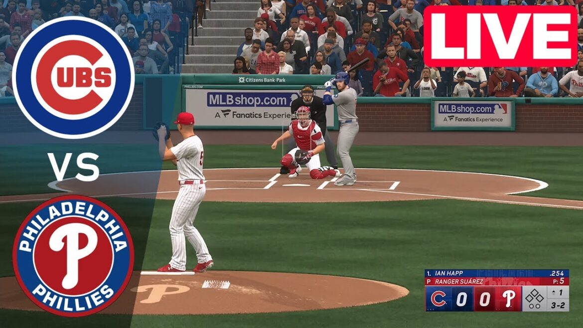 MLB LIVE🔴 Philadelphie Phillies vs Chicago Cubs - 10 juin 2025 | Jeu complet MLB 2025 en vivo