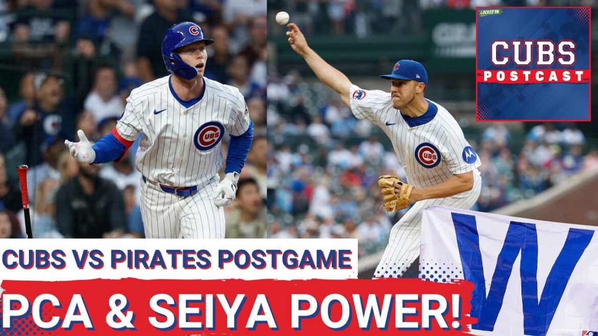 Cubs Postcast: Pete Crow-Armstrong et Seiya Suzuki ont tous deux frappé des chars et diriger les Cubs de Chicago au W!