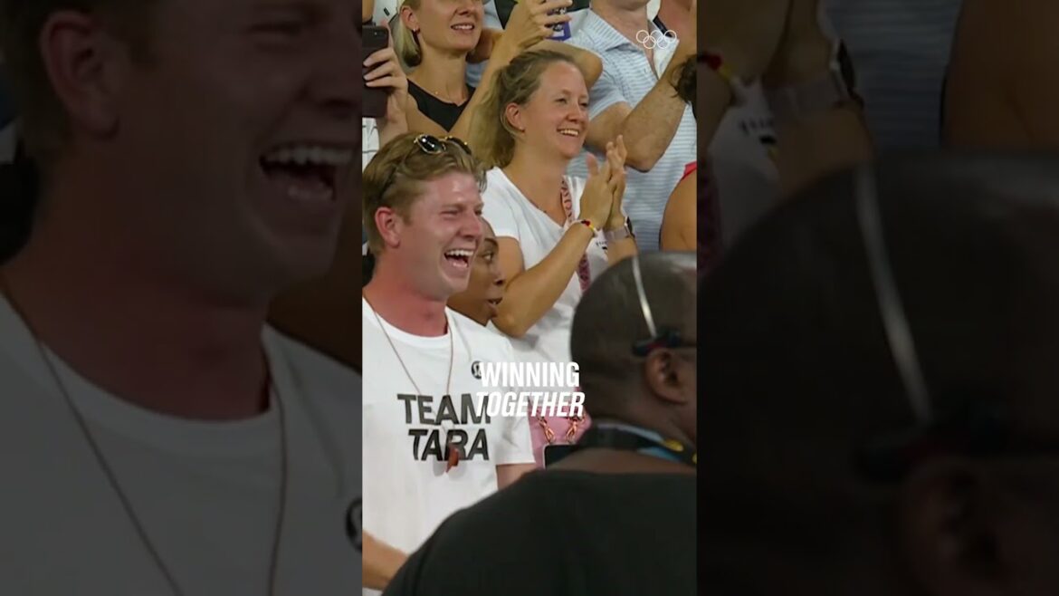 Movement shared becomes a journey... and @thewoodhalls are writing theirs in gold.❤️🥇#LetsMove