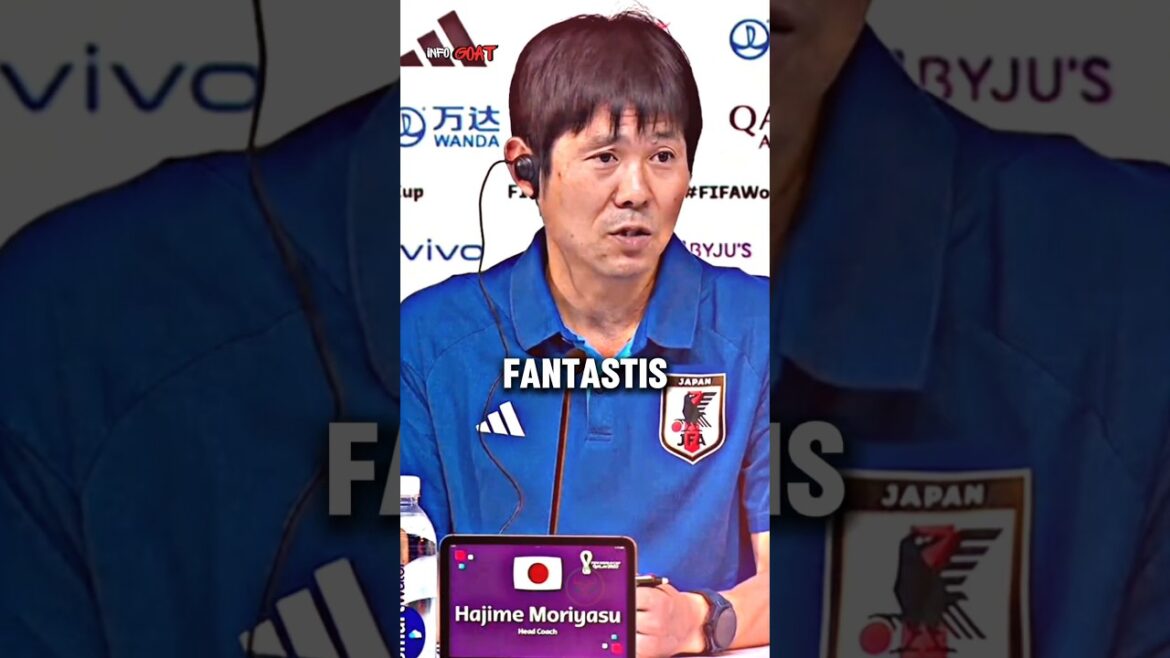 Hajime Moriyasu a empoché 36 milliards de roupies après le Japon à la Coupe du monde!