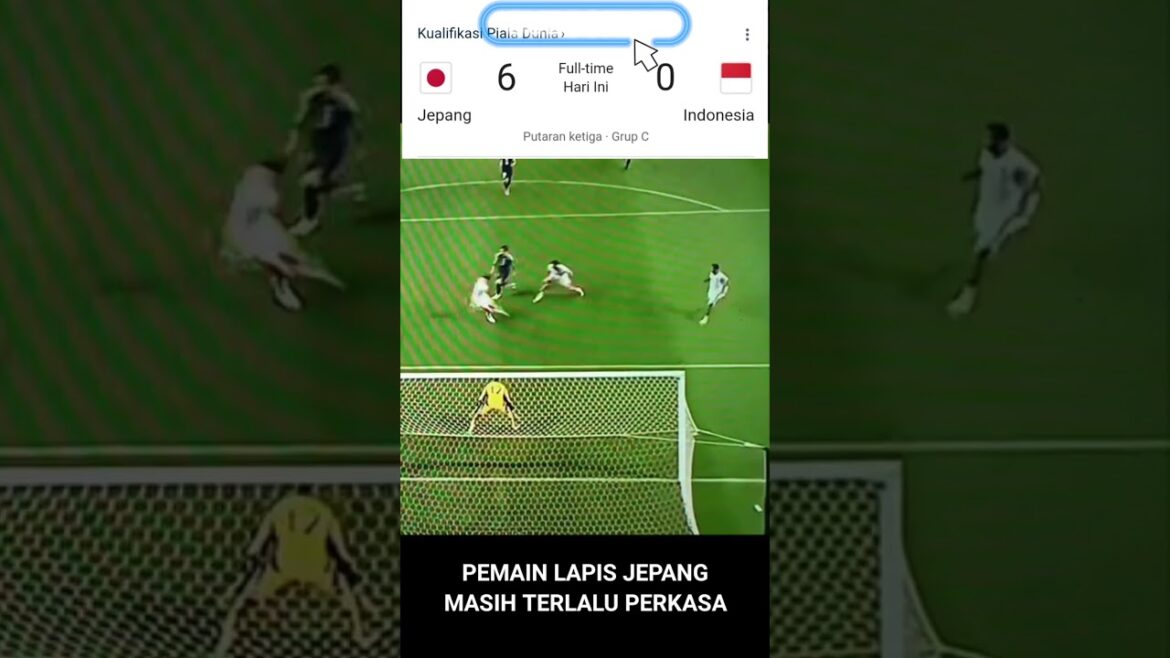 Japon vs Indonésie #football #worldcup #bolaindonesia