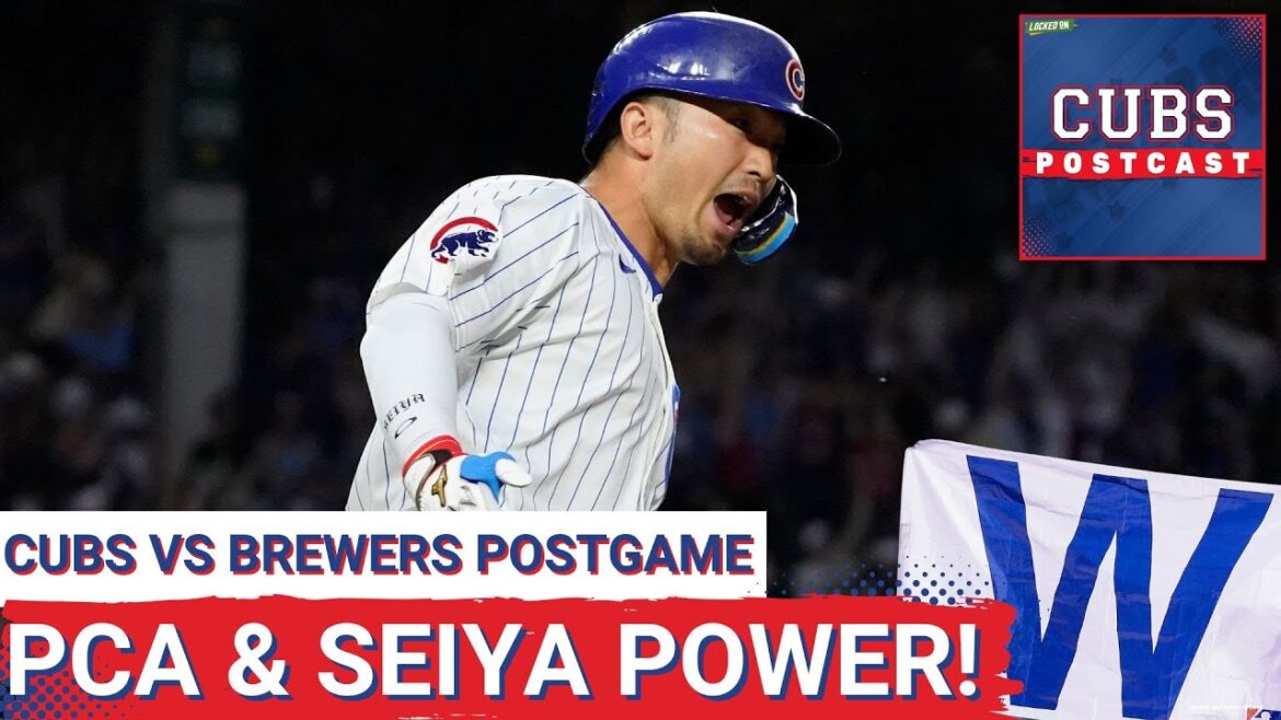 Cubs postcast: Pete Crow-Armstrong et Seiya Suzuki ont frappé les RH massifs et les Cubs de Chicago gagnent 5-3! Cubs postcast: Pete Crow-Armstrong et Seiya Suzuki ont frappé les RH massifs et les Cubs de Chicago gagnent 5-3!