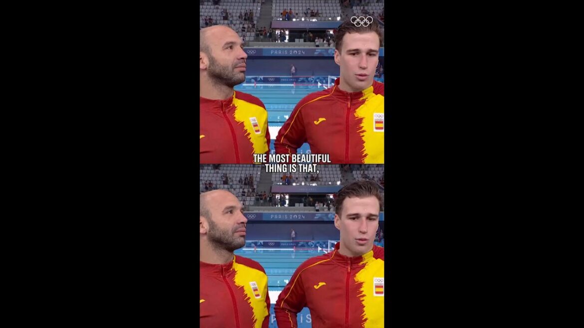 Imagine your idol growing up becoming your Olympic roommate! Dreams really do come true. 🥺