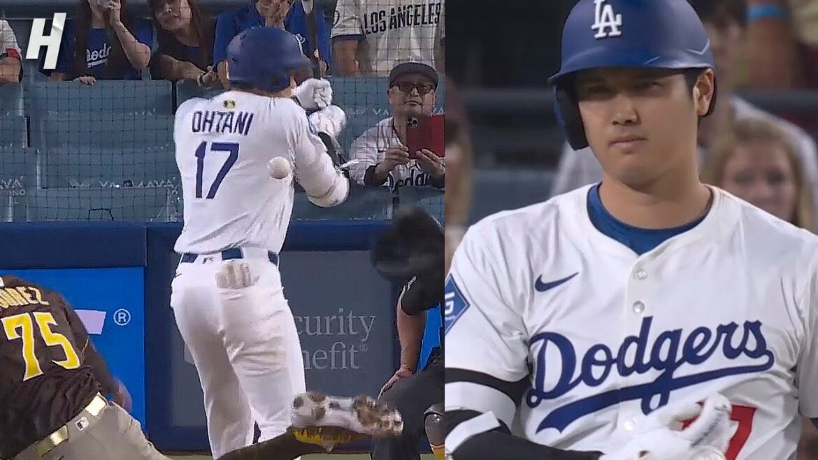 Robert Suarez a exploité après avoir frisé Shohei Ohtani dans le dos 😱
