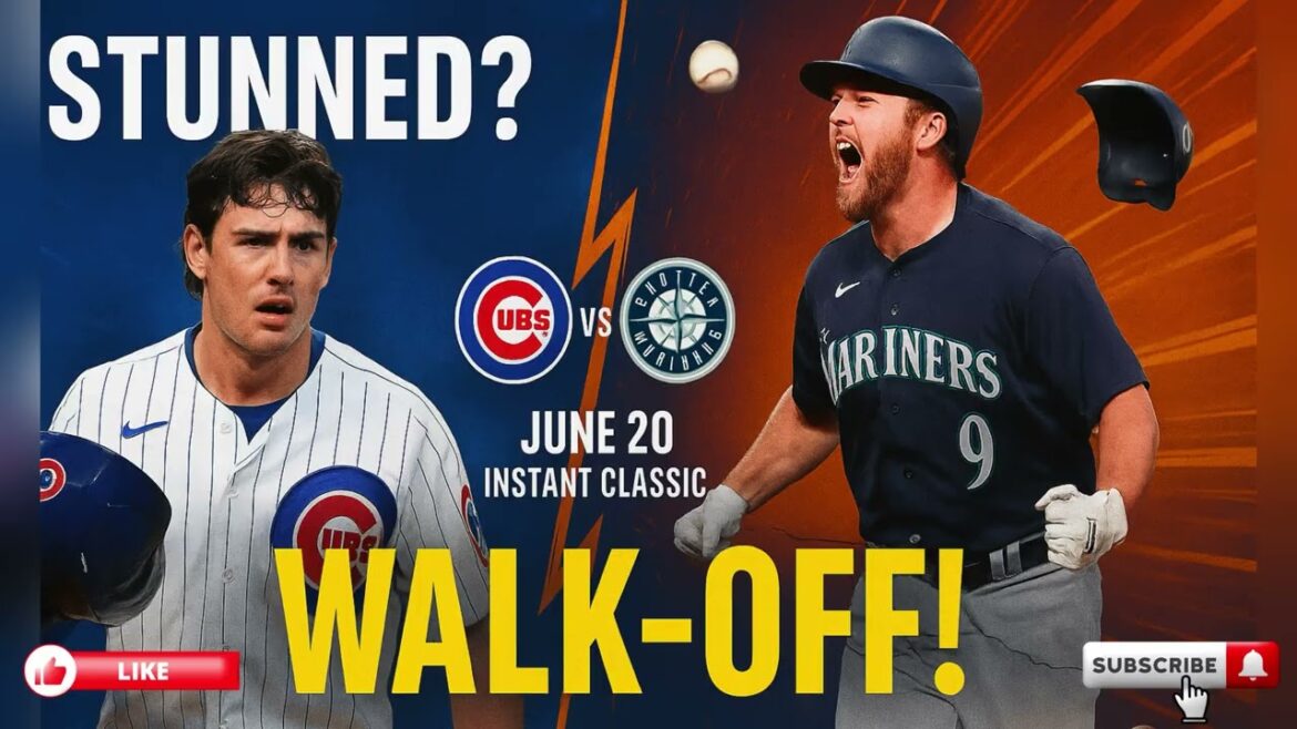 Choc à Seattle! Cubs stupéfaits par le défunt Mariners Comeback! #mlb #mlbpicks
