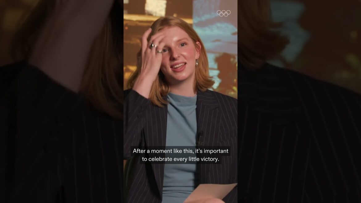 Qu'est-ce qui vient après avoir remporté l'or olympique? 🥇 #OLYMPICS