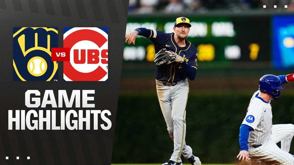 Brewers vs Cubs Game Highlights (6/17/25) | Faits saillants MLB Brewers vs Cubs Game Highlights (6/17/25) | Faits saillants MLB
