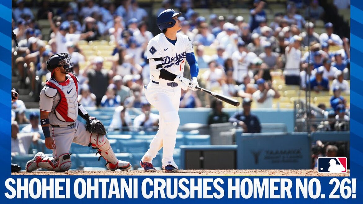 Shohei Ohtani frappe son 26e circuit de l'année! 💪
