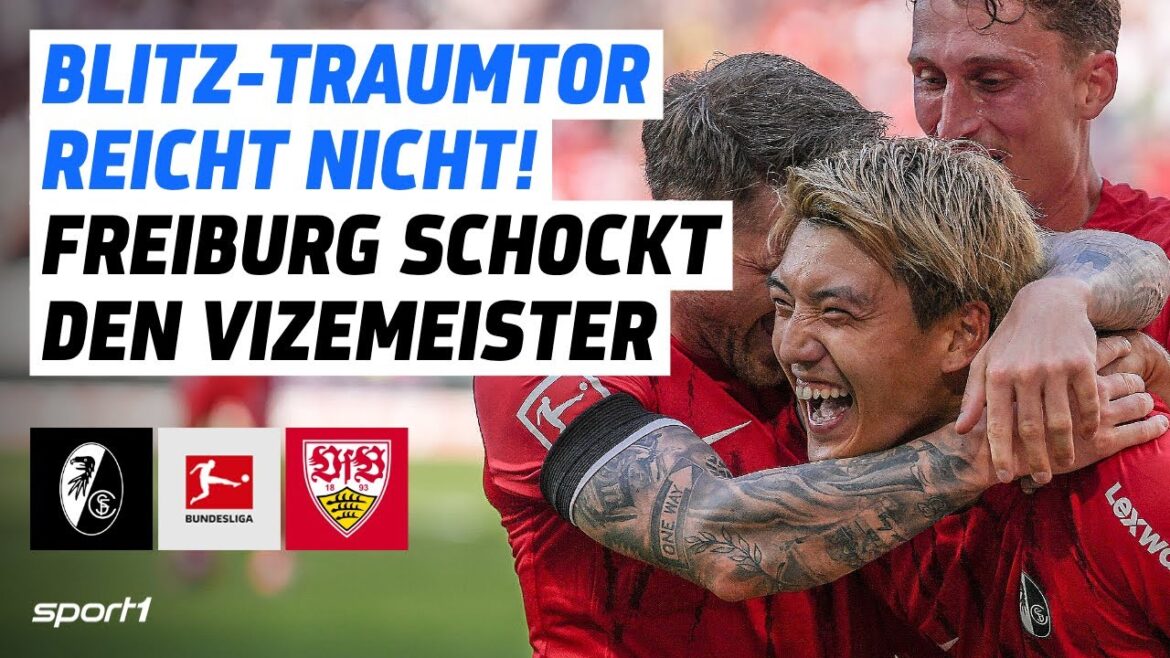 SC Freiburg - VFB Stuttgart | Bundesliga Buts et met en évidence la 1ère journée