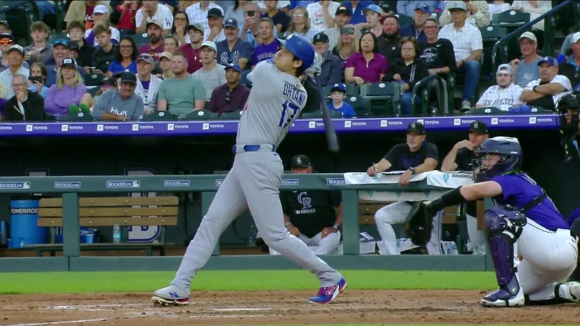 Shohei Ohtani écrase Homer à 2 points contre les Rockies pour le n ° 27 de la saison 🎯 | ESPN MLB Shohei Ohtani écrase Homer à 2 points contre les Rockies pour le n ° 27 de la saison 🎯 | ESPN MLB