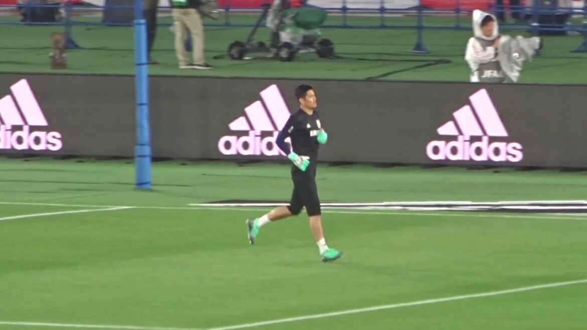 [#Nishino j]Le gardien de but apparaît sur le terrain! Donnez-moi une balle! #Kawashima eiji #nakamura kosuke #daihyo #japan représentant