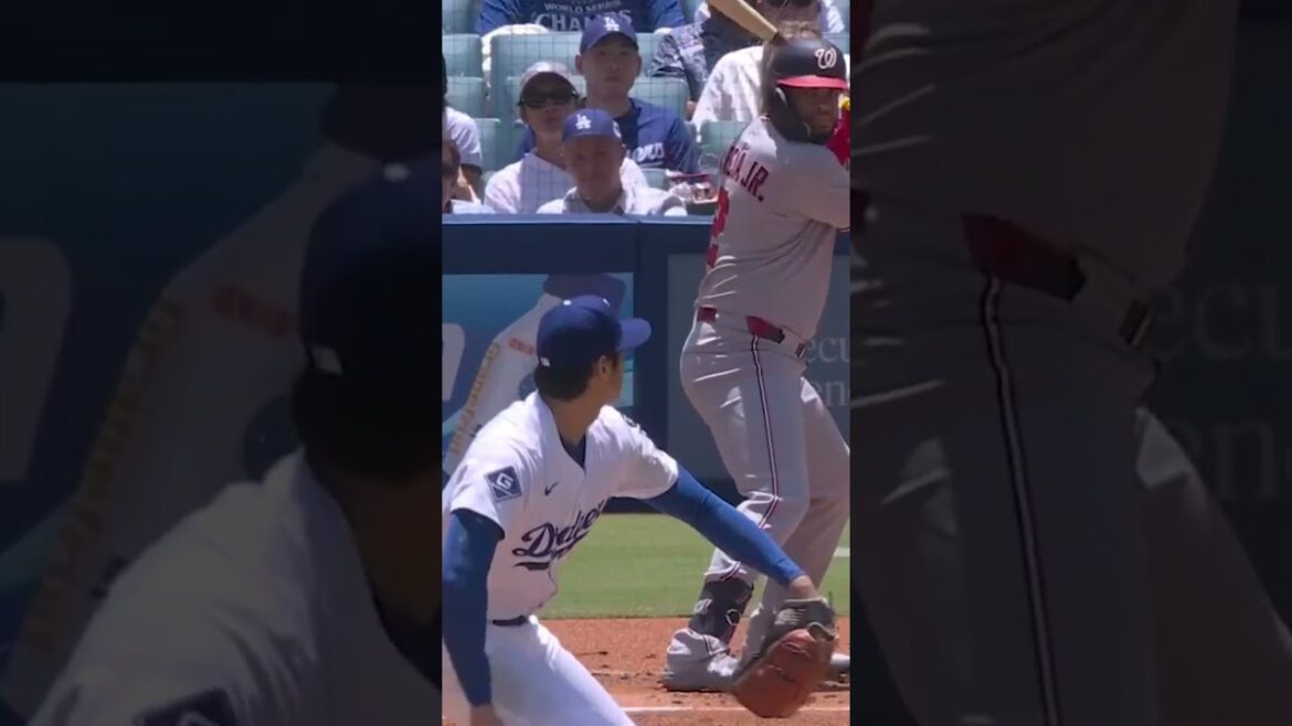 Le premier retrait de Shohei Ohtani sur le monticule en tant que Dodger de Los Angeles!