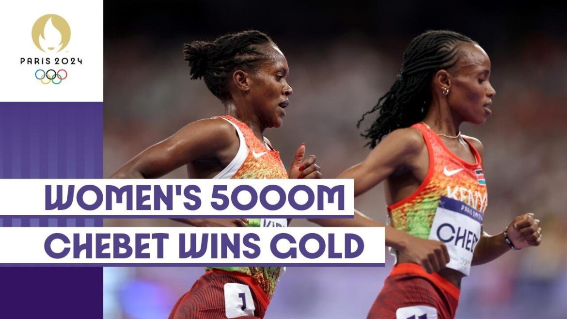 Beatrice Chebet est victorieuse! 🇰🇪 | 5 000 m pour femmes | # Paris2024 Faits saillants
