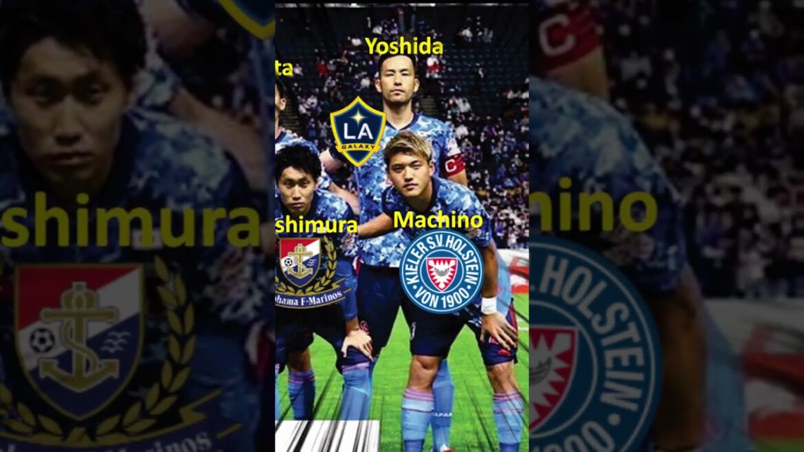 Japan Squad 2022 🤔🤙 Où sont-ils maintenant? #footballnews #footballshorts #football