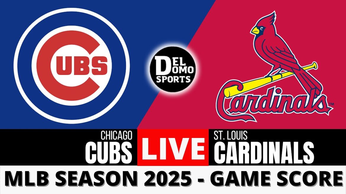 Chicago Cubs vs St Louis Cardinals ⚾️ MLB Game Score Radio Play-by-Play